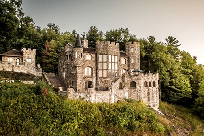 Regal Suite Rental in Breathtaking Castle near Lake George, Upstate New York - glamping.directory