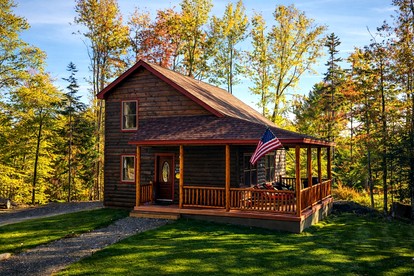 Secluded Cabin Retreat with Dock Access & Trail Connection near Moosehead Lake – Greenville, Maine - glamping.directory