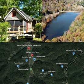 Delightful Cottage Next to Pond and Woods near Nashville, Tennessee - Franklin, Tennessee - glamping.directory