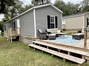 Outstanding Cottage with Barbecue and Fire Pit in Dunnellon, Florida - glamping.directory
