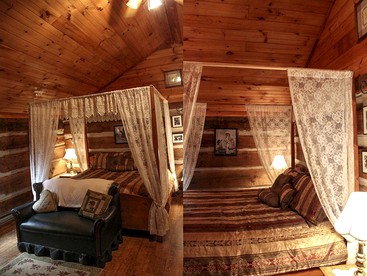 Romantic Cabin with a Jacuzzi in Maggie Valley, North Carolina - Maggie Valley, North Carolina - glamping.directory