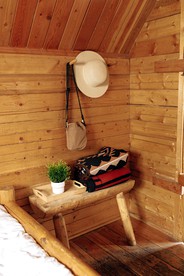 Colorado Glamping Adventures in Golden Gate Canyon Park, in this Cute Cabin Rental - Black Hawk, Colorado - glamping.directory