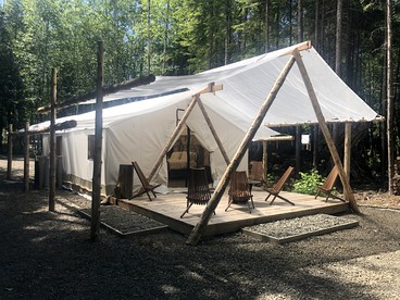 Beautiful Safari Tent near Olympic National Park for an Amazing Glamping Experience near Forks, Washington - Forks, Washington - glamping.directory