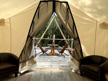 Beautiful Safari Tent near Olympic National Park for an Amazing Glamping Experience near Forks, Washington - Forks, Washington - glamping.directory