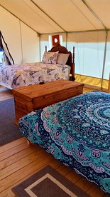 Ranch Glamping Safari Tent near the Lake in Livingston, Texas - Coldspring, Texas - glamping.directory