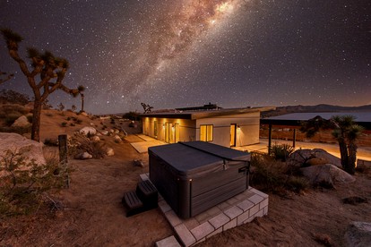 Modern Vacation Rental with Hot Tub and BBQ in Yucca Valley, CA - Yucca Valley, California - glamping.directory