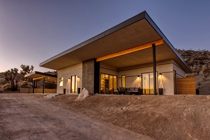 Modern Vacation Rental with Hot Tub and BBQ in Yucca Valley, CA - glamping.directory