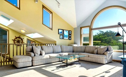 Luminous Family Retreat with Sauna and Spectacular Ocean Views in California - Bodega Bay, California - glamping.directory