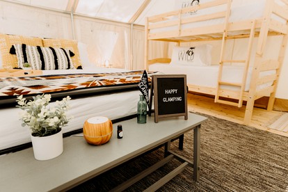 Unicoi State Park Safari Tent, Ideal for a Pet Friendly Eco Adventure - Helen, Georgia - glamping.directory