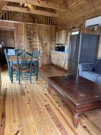 Modern and Romantic Cabin Rental for Couples near Cascade Falls, North Carolina - Purlear, North Carolina - glamping.directory