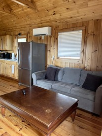 Modern and Romantic Cabin Rental for Couples near Cascade Falls, North Carolina - Purlear, North Carolina - glamping.directory