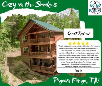 Impressive Secluded Cabin with Hot-tub and Foosball in Pigeon Forge, Tennessee - Pigeon Forge, Tennessee - glamping.directory