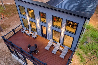 Contemporary Coziness Cabin in Hochatown, OK - Hochatown, Oklahoma - glamping.directory