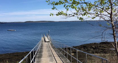 Rustic Cabin on Sturdivant Island with Views of Casco Bay in Falmouth, Maine - Falmouth, Maine - glamping.directory