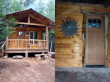 Romantic Trinity Cabin Getaway with Lovely Woodland Views in Nevada City, California - glamping.directory
