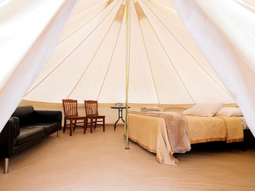 Dry Glamping Tent Near Zion National Park, Ideal for Couples - Hildale, Utah - glamping.directory