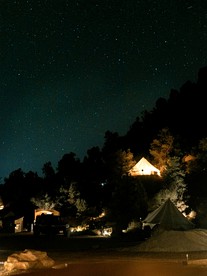 Dry Glamping Tent Near Zion National Park, Ideal for Couples - Hildale, Utah - glamping.directory