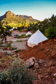 Dry Glamping Tent Near Zion National Park, Ideal for Couples - Hildale, Utah - glamping.directory