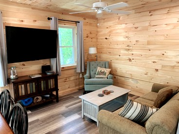 Amazing Lakefront Cottage with Fire Pit in Orland, Maine - Orland, Maine - glamping.directory