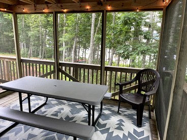 Amazing Lakefront Cottage with Fire Pit in Orland, Maine - Orland, Maine - glamping.directory