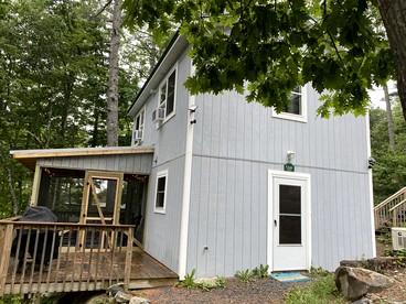 Amazing Lakefront Cottage with Fire Pit in Orland, Maine - Orland, Maine - glamping.directory