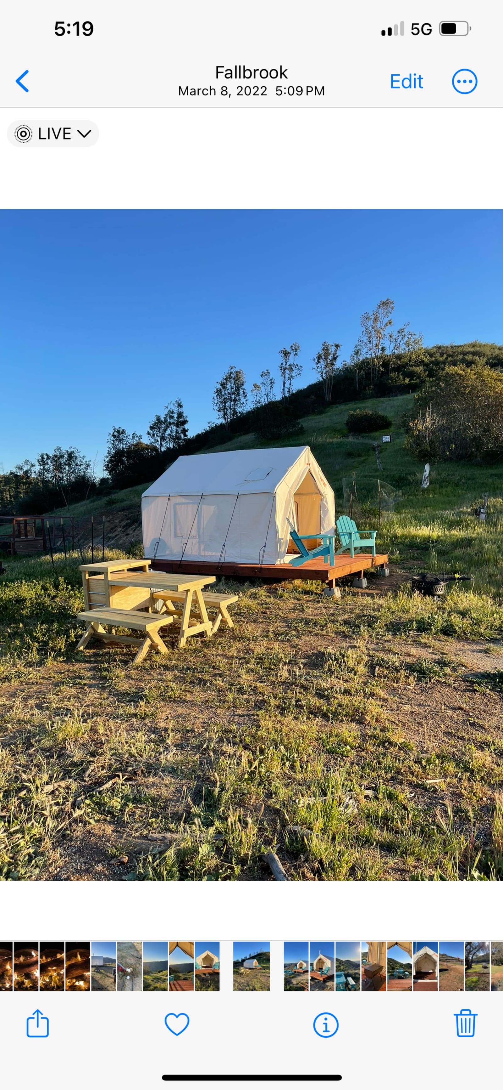 Fallbrook View Glamping Tent - Rainbow, California - glamping.directory