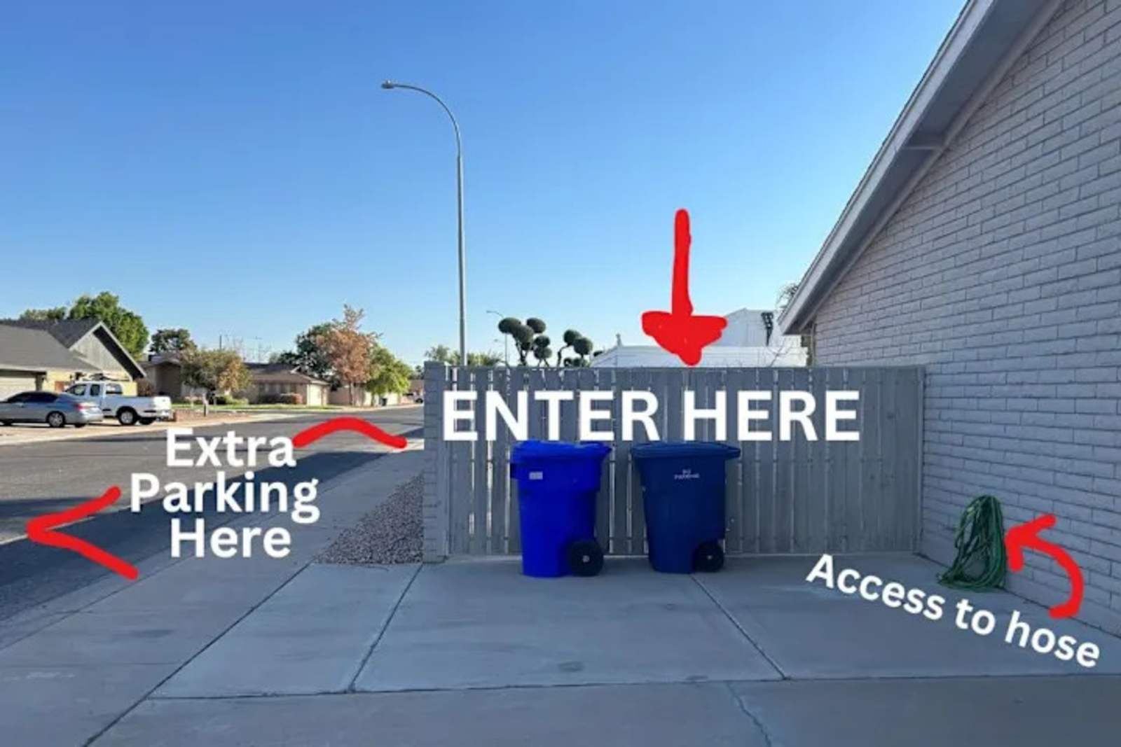 Private Gated RV pad w/Elec & H20 - Chandler, Arizona - glamping.directory