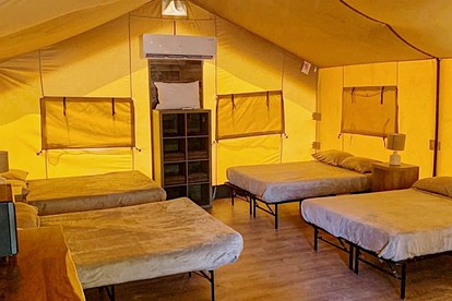 Texas Safari Tent Rental, Perfect for Escapes to Nature in Cibolo - Cibolo, Texas - glamping.directory