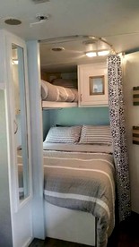 Bright and Unique Caravan Rental for Glamping Getaway near Virginia Beach - Fort Monroe, Virginia - glamping.directory