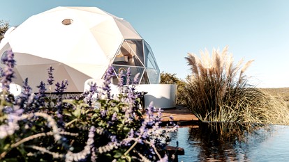 Breathtaking Dome with Spectacular Outdoor Living and Chic Elegant Interior in Texas - Fischer, Texas - glamping.directory