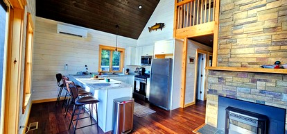 Amazing Wooden Cabin Surrounded by Trees in Greenville, Maine - Greenville, Maine - glamping.directory