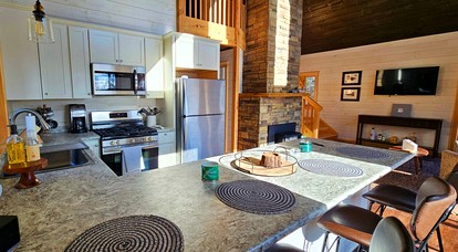 Amazing Wooden Cabin Surrounded by Trees in Greenville, Maine - Greenville, Maine - glamping.directory