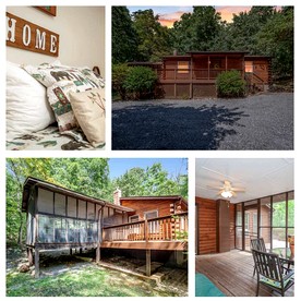 Secluded Mountain Cabin Hideaway near Luray Caverns in Virginia’s Majestic Massanutten Range - Luray, Virginia - glamping.directory