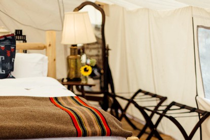 Stylish Camping Tents Set on an Organic Farm in Hudson Valley, New York State - Ghent, New York - glamping.directory