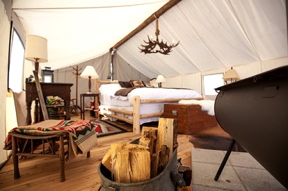 Stylish Camping Tents Set on an Organic Farm in Hudson Valley, New York State - Ghent, New York - glamping.directory