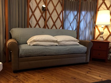 Modern Countryside Yurt Rental in Waterville, Upstate New York - Waterville, New York - glamping.directory