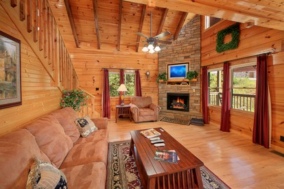 Luxury Gatlinburg Rental Cabin for a Getaway in Tennessee - Gatlinburg, Tennessee - glamping.directory