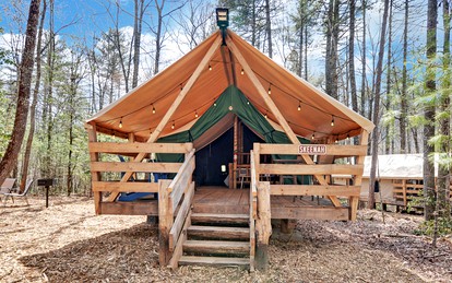 Discover the Best Glamping in Georgia with a Stay in This Safari Tent - glamping.directory