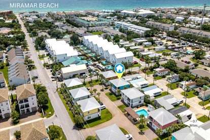 Stylish Coastal Home with Private Pool & Golf Cart, Steps from Beach near Miramar Beach, Florida - Miramar Beach, Florida - glamping.directory