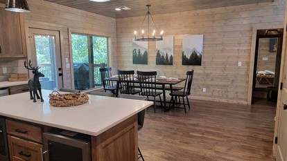 Elegant Cabin with a Hot Tub in Broken Bow, OK - The Ultimate Glamping Spot - Broken Bow, Oklahoma - glamping.directory