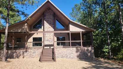 Elegant Cabin with a Hot Tub in Broken Bow, OK - The Ultimate Glamping Spot - glamping.directory