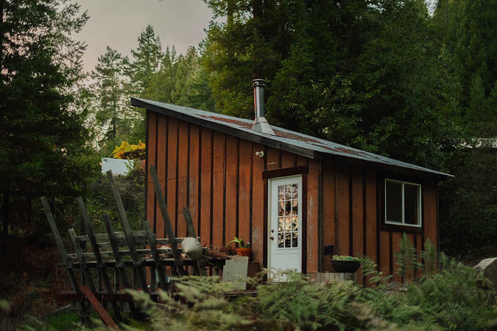 South Facing Ridge With Views - Comptche, California - glamping.directory