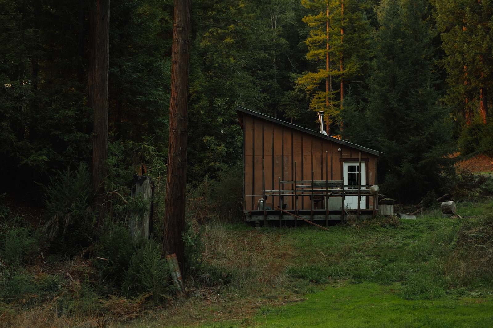 South Facing Ridge With Views - Comptche, California - glamping.directory