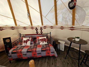 Incredible Tipi for a Unique Glamping Getaway with Stunning Mountain Views in Whittier, North Carolina - US, North Carolina - glamping.directory