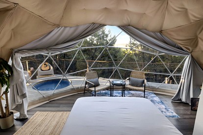 Gorgeous Glamping Dome near Marble Falls for Couples Getaways, Texas - Marble Falls, Texas - glamping.directory