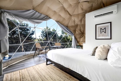 Gorgeous Glamping Dome near Marble Falls for Couples Getaways, Texas - Marble Falls, Texas - glamping.directory