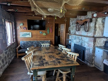 Rustic Two-Story Cabin Rental with Lake Access in Hayward, Wisconsin - Hayward, Wisconsin - glamping.directory