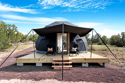 Luxury Desert Dome Retreat with Epic Stargazing & Fire Pit in Williams, Arizona - Williams, Arizona - glamping.directory