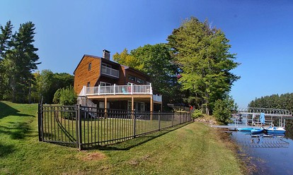 Lakefront Cottage Getaway with a Dock in Milton, New Hampshire - glamping.directory