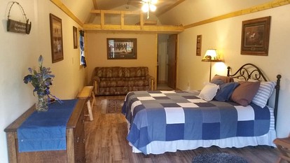 Cozy Cabin on Horse Ranch near Kalispell, Montana - Kila, Montana - glamping.directory